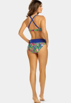 Bardotka - Biustonosz kąpielowy Tropical FG13/883