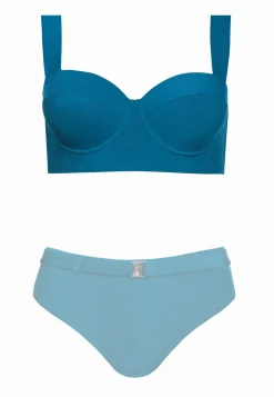 Bardotka kąpielowa push-up FG227A/895P półgorset