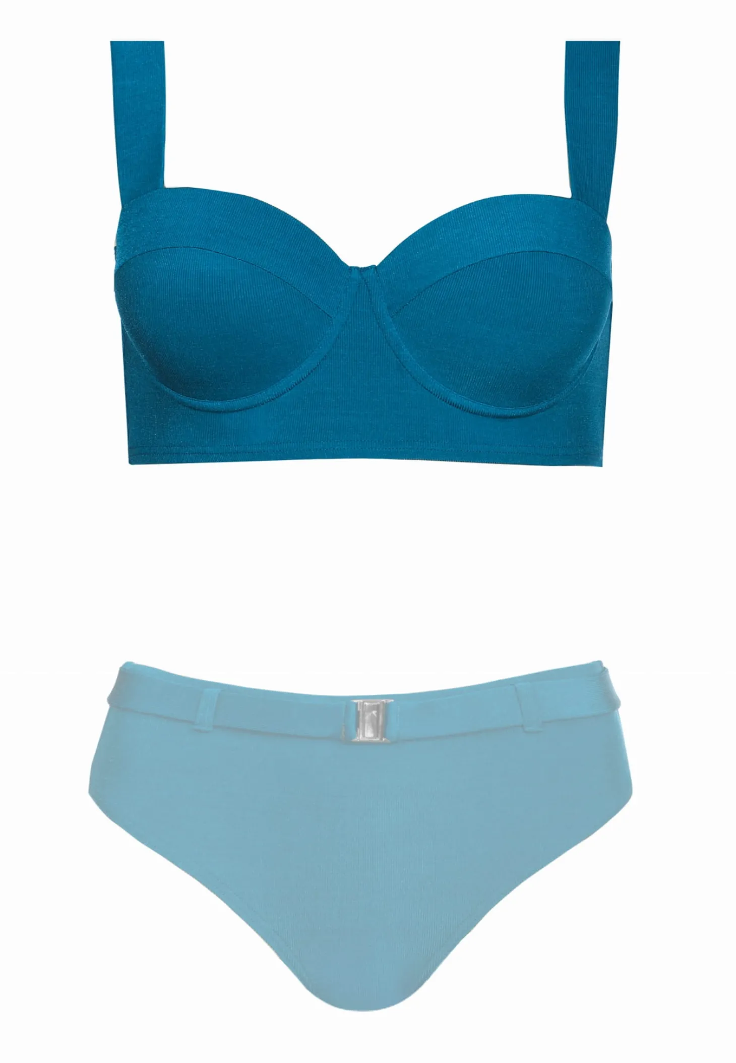 Bardotka kąpielowa push-up FG227A/895P półgorset