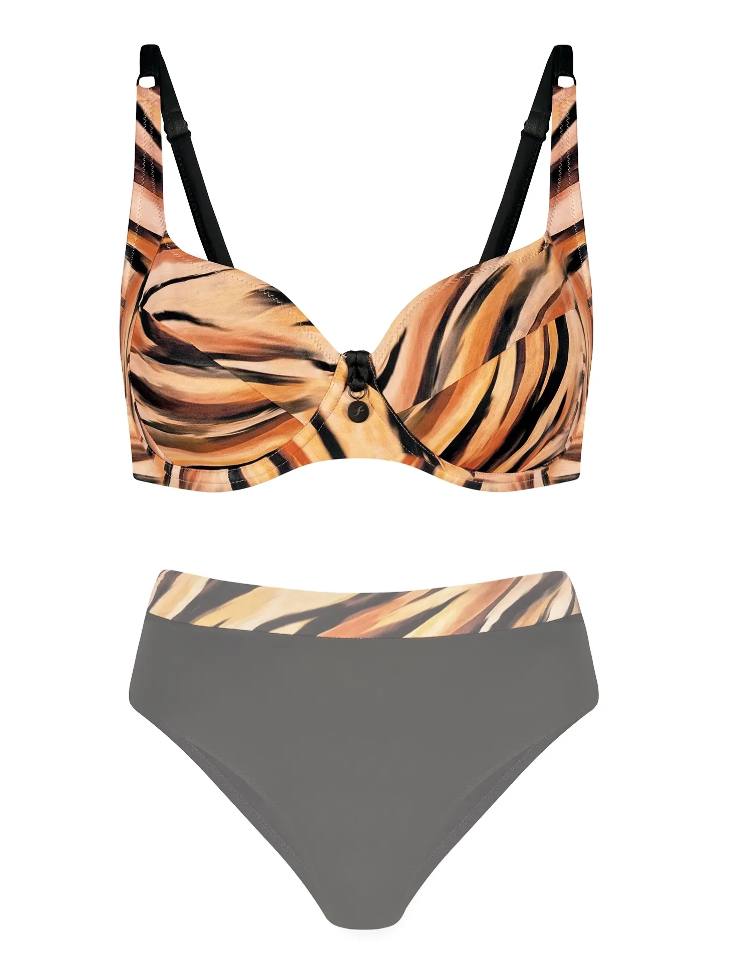 Biustonosz kąpielowy plus size FG238/903 Safari
