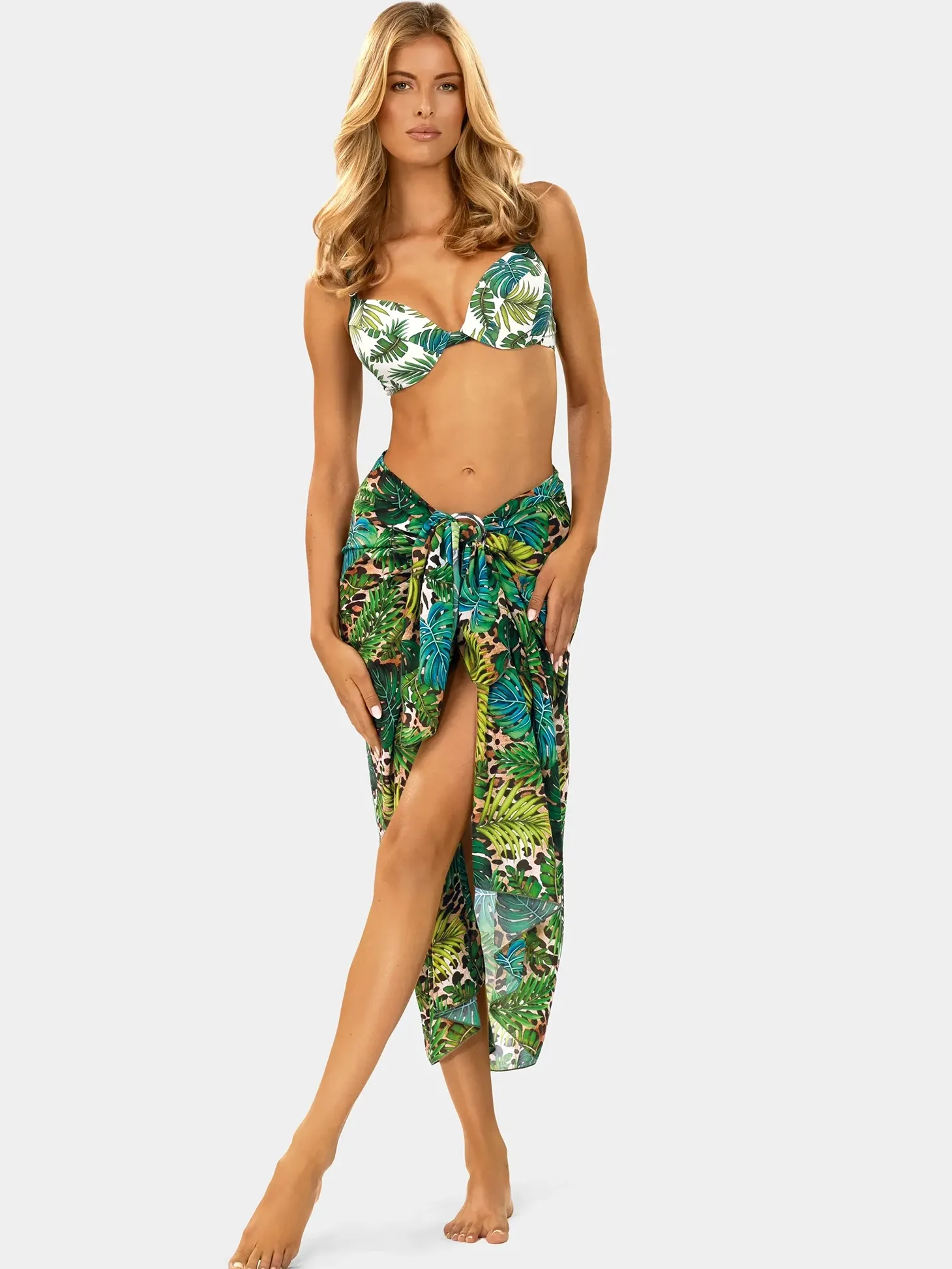 Biustonosz kąpielowy push-up FG21H/907 Monstera