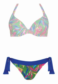 Damskie wiązane figi kąpielowe FD17D/883 Tropical