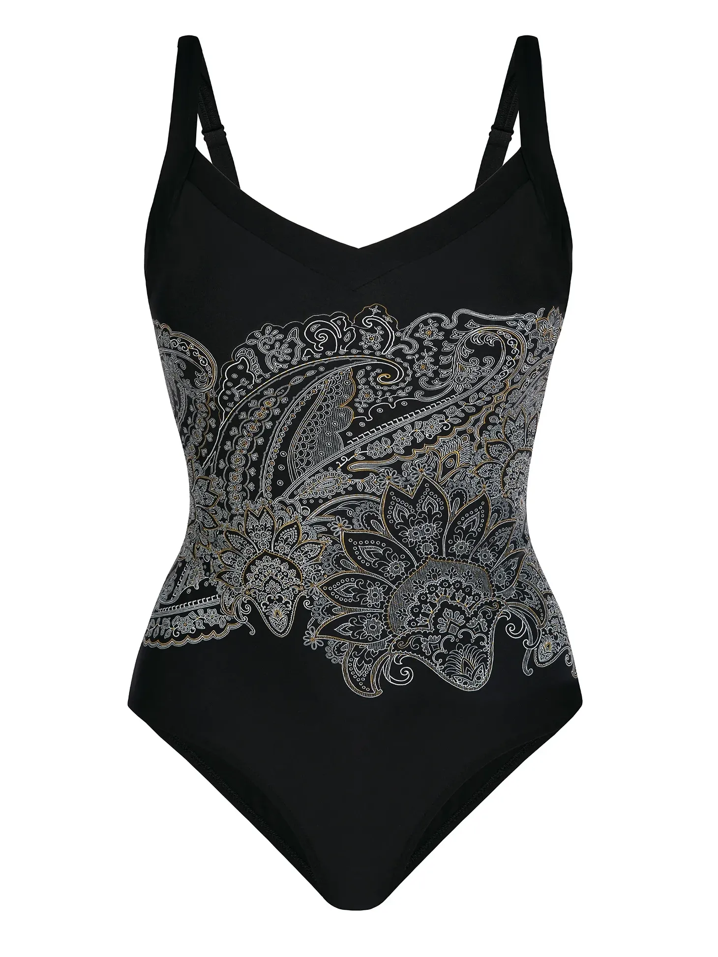 Elegancki strój jednoczęściowy F31B/931 Boho print