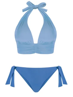 Figi kąpielowe wiązane po bokach FD17F/859S blue