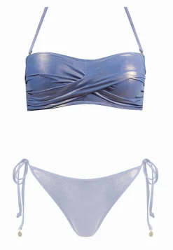 Góra od bikini fiolet - wiązana szarfa FG187/832A