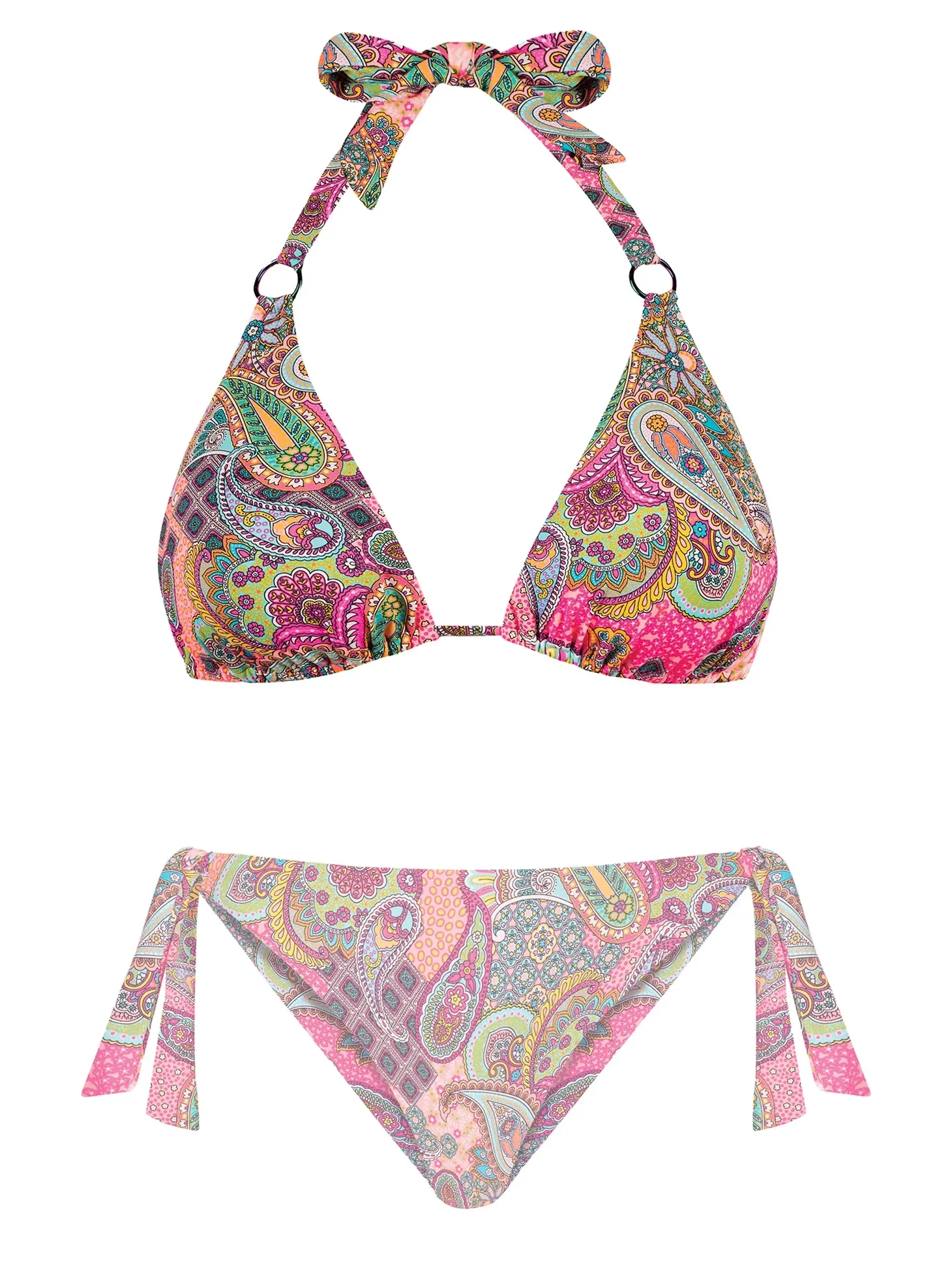 Góra od bikini wiązana na szyi FG144D/899 Paisley