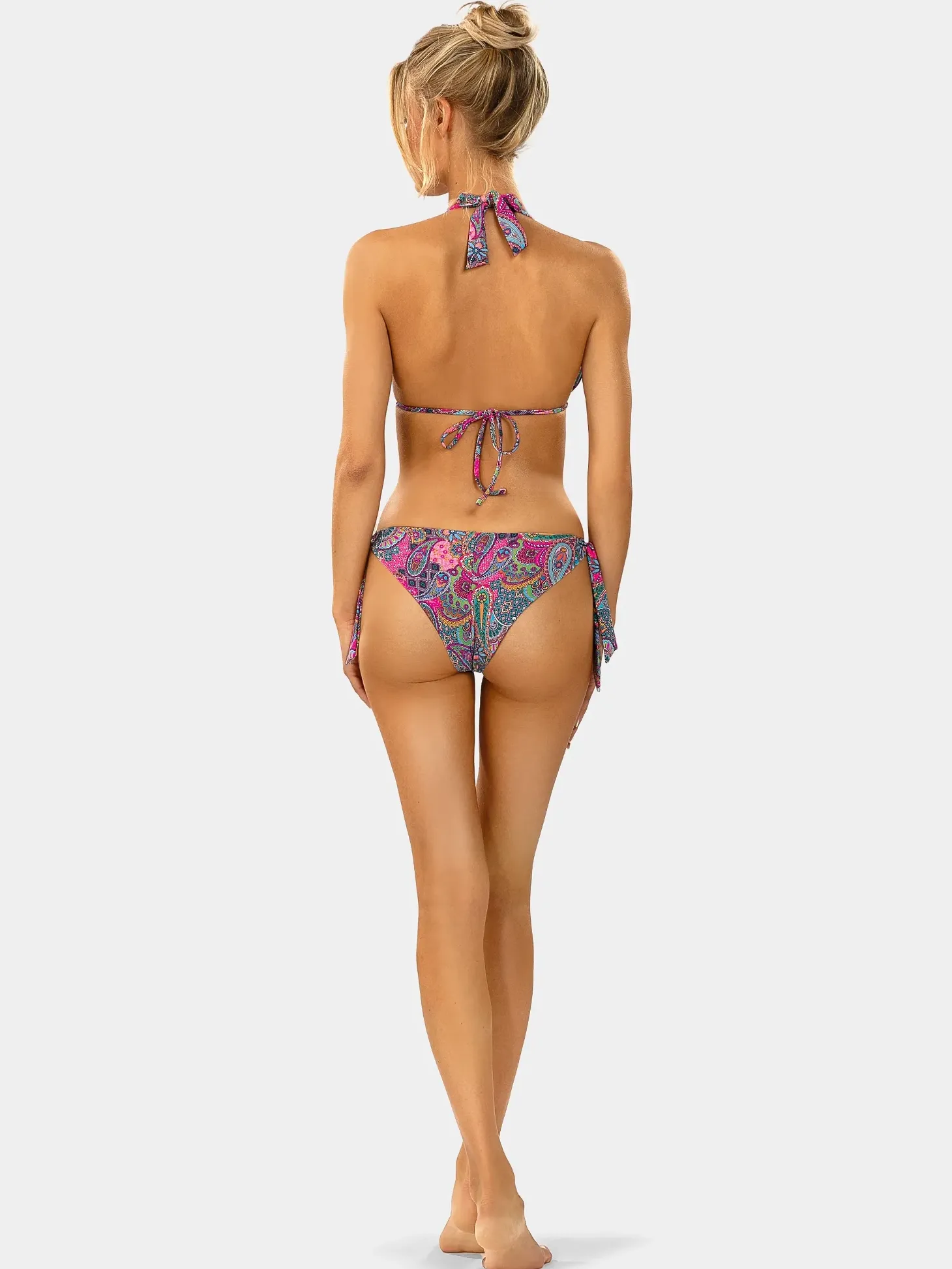 Góra od bikini wiązana na szyi FG144D/899 Paisley