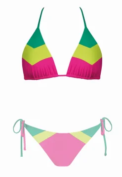 Góra od bikini wiązana - neonowe kolory FG144/828