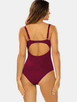 Jednoczęściowy strój kąpielowy F32B/910S plus size