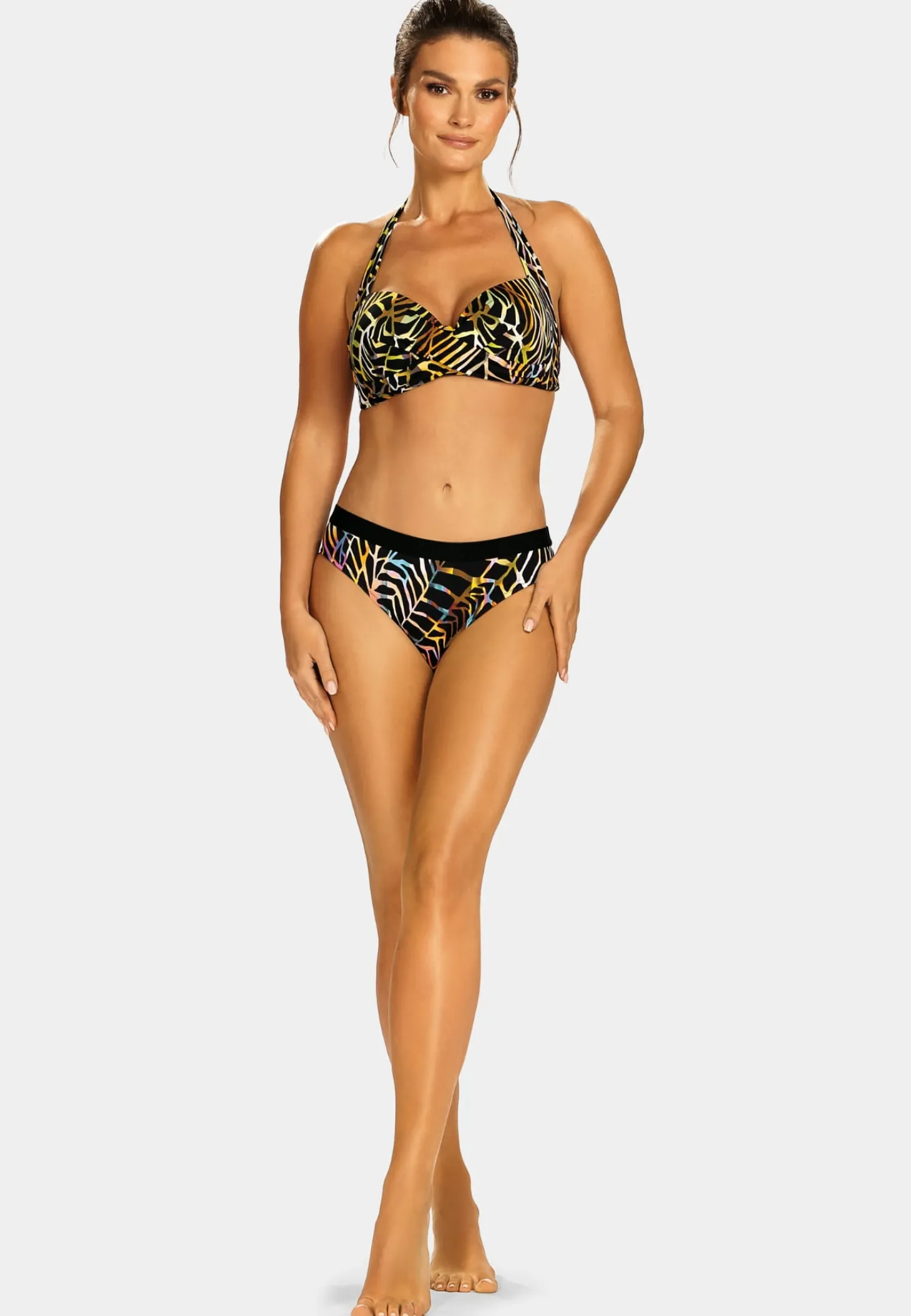 Klasyczne damskie majtki kąpielowe FD20/888 Safari