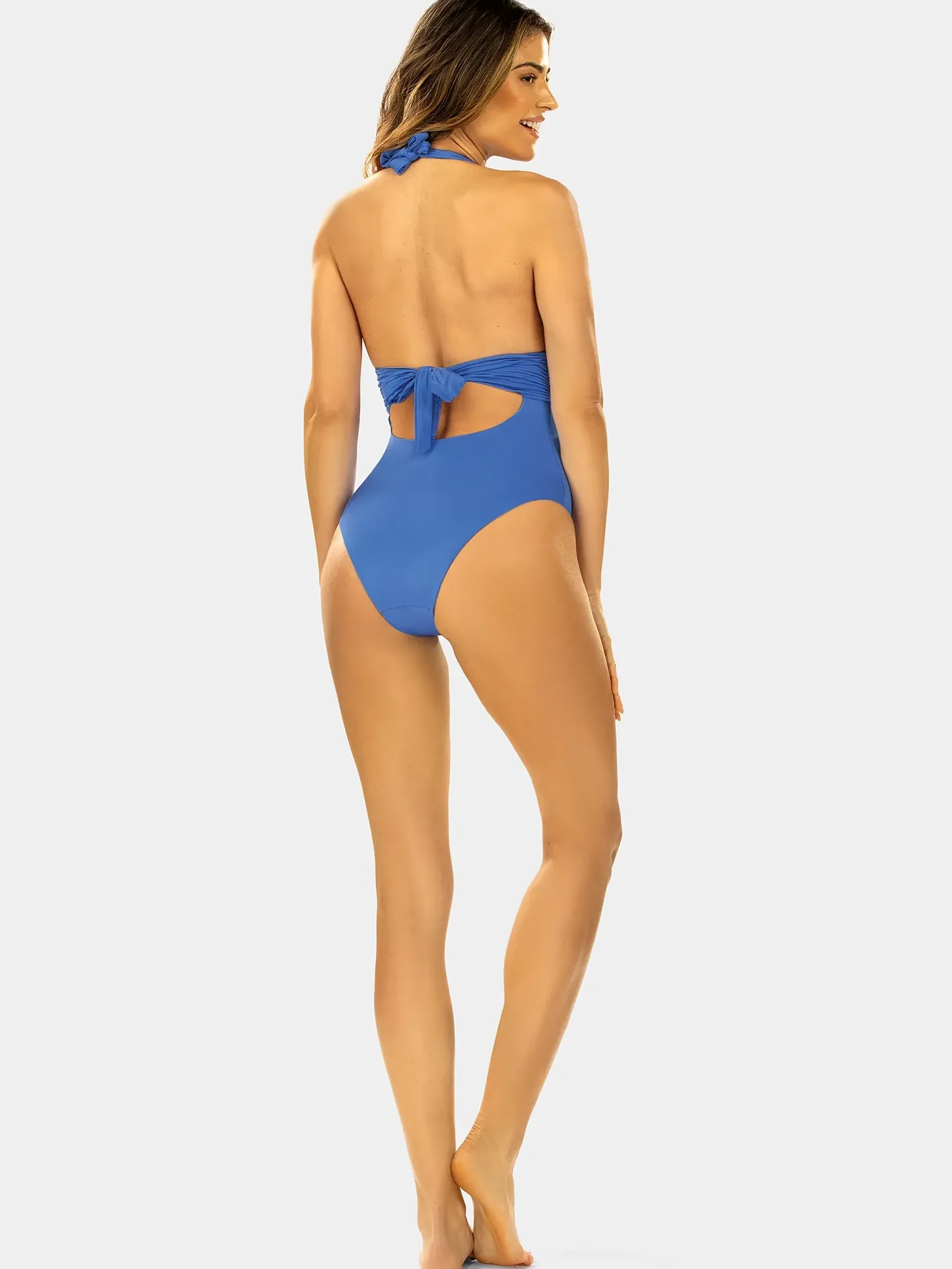 Kostium kąpielowy jednoczęściowy F232/859S blue