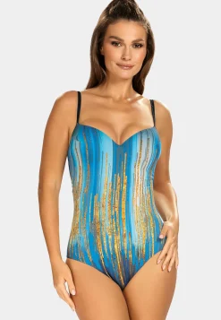 Kostium kąpielowy push-up F28C/890 Golden Rain