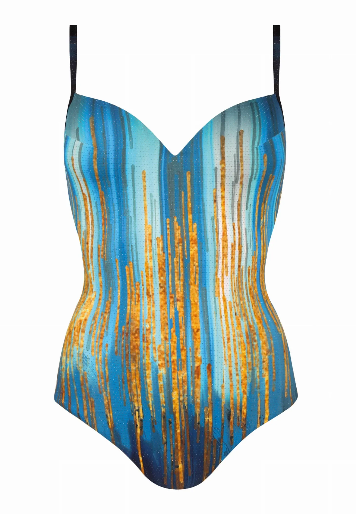 Kostium kąpielowy push-up F28C/890 Golden Rain