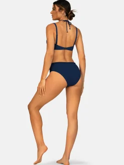 Modelujące majtki kąpielowe prążek FD164E/839P