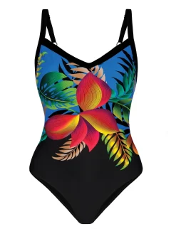 Modelujący strój jednoczęściowy F31/900 Floral