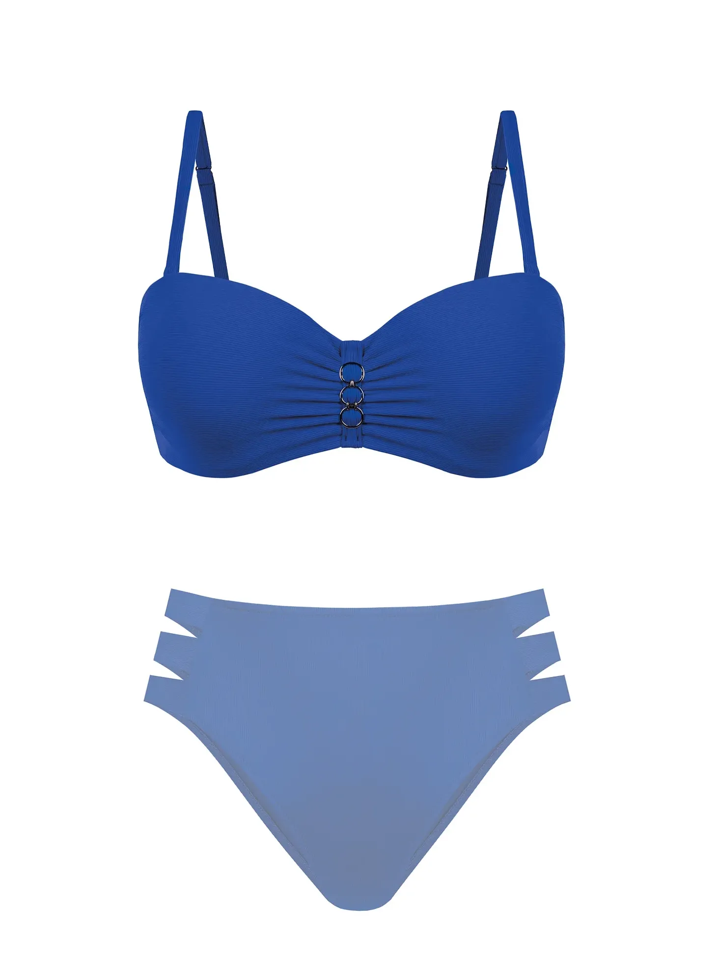 Niebieska góra od bikini Bardotka p-up FG227/604P