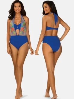 Niebieska góra od bikini Bardotka p-up FG227/604P