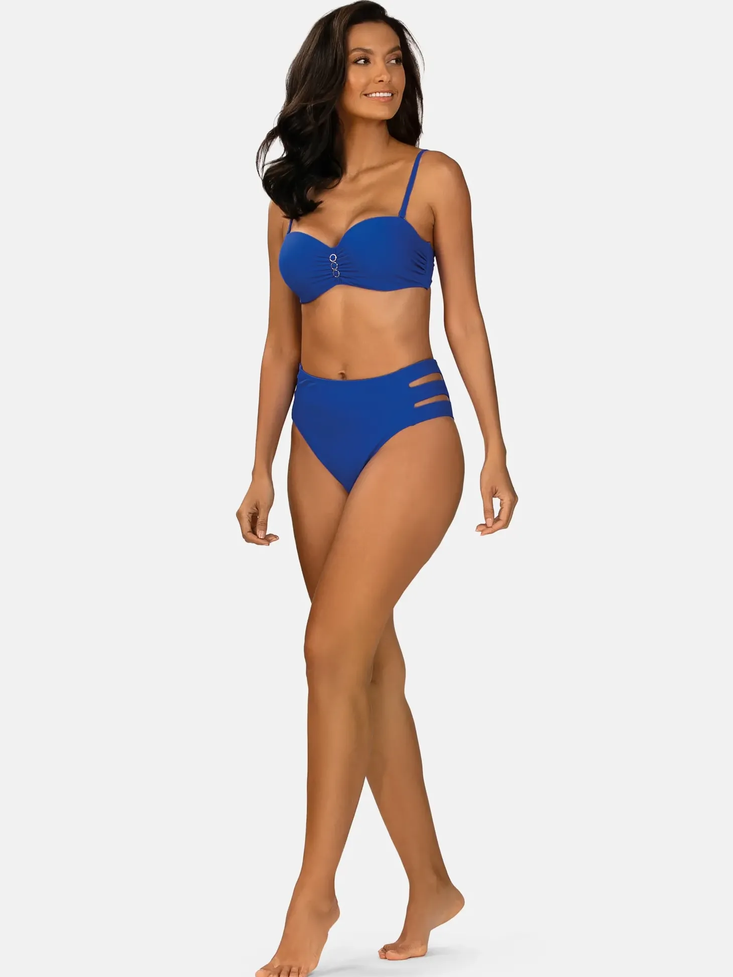 Niebieska góra od bikini Bardotka p-up FG227/604P