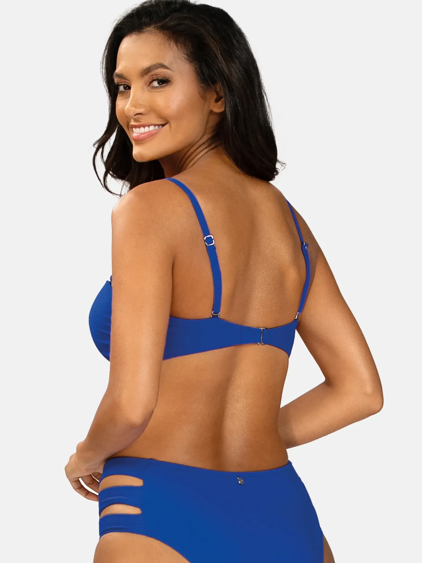 Niebieska góra od bikini Bardotka p-up FG227/604P