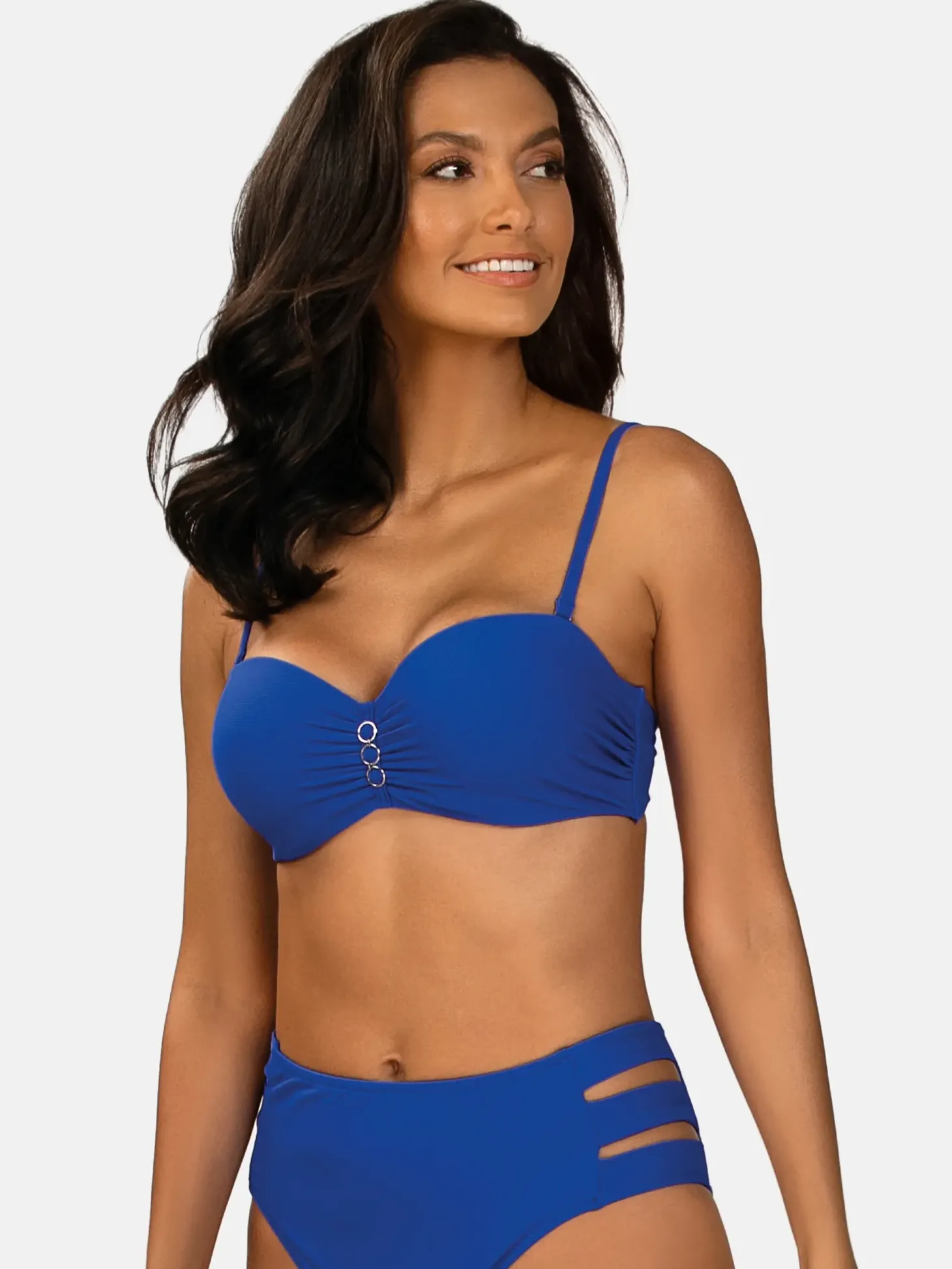 Niebieska góra od bikini Bardotka p-up FG227/604P