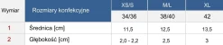 Okrągłe wkładki modelujące biust - białe WK2/645