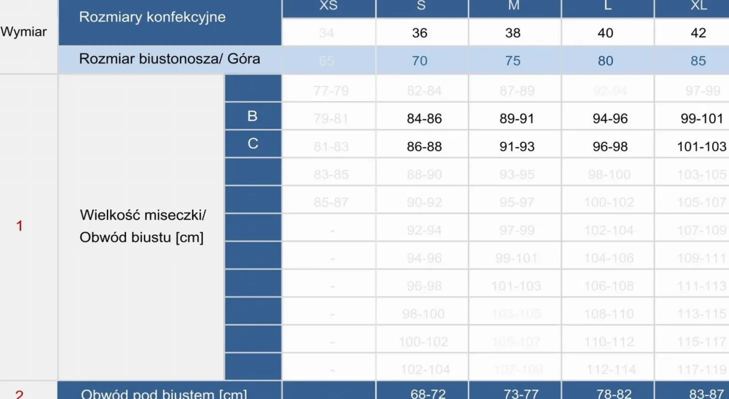 Różowa góra od bikini push-up FG228/899 Paisley