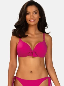 Różowa góra od bikini z efektem push-up FG228/919