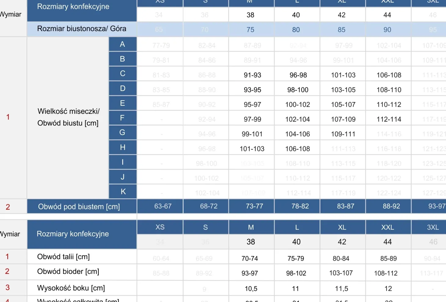 Strój dwuczęściowy wysoki stan FL13/641H komplet