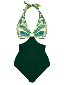 Strój kąpielowy damski F233/907 Monokini Monstera