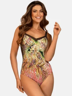 Strój kąpielowy jednoczęściowy plus size F31B/924