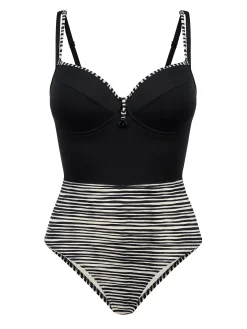 Strój kąpielowy modelujący sylwetkę F26/932 Zebra