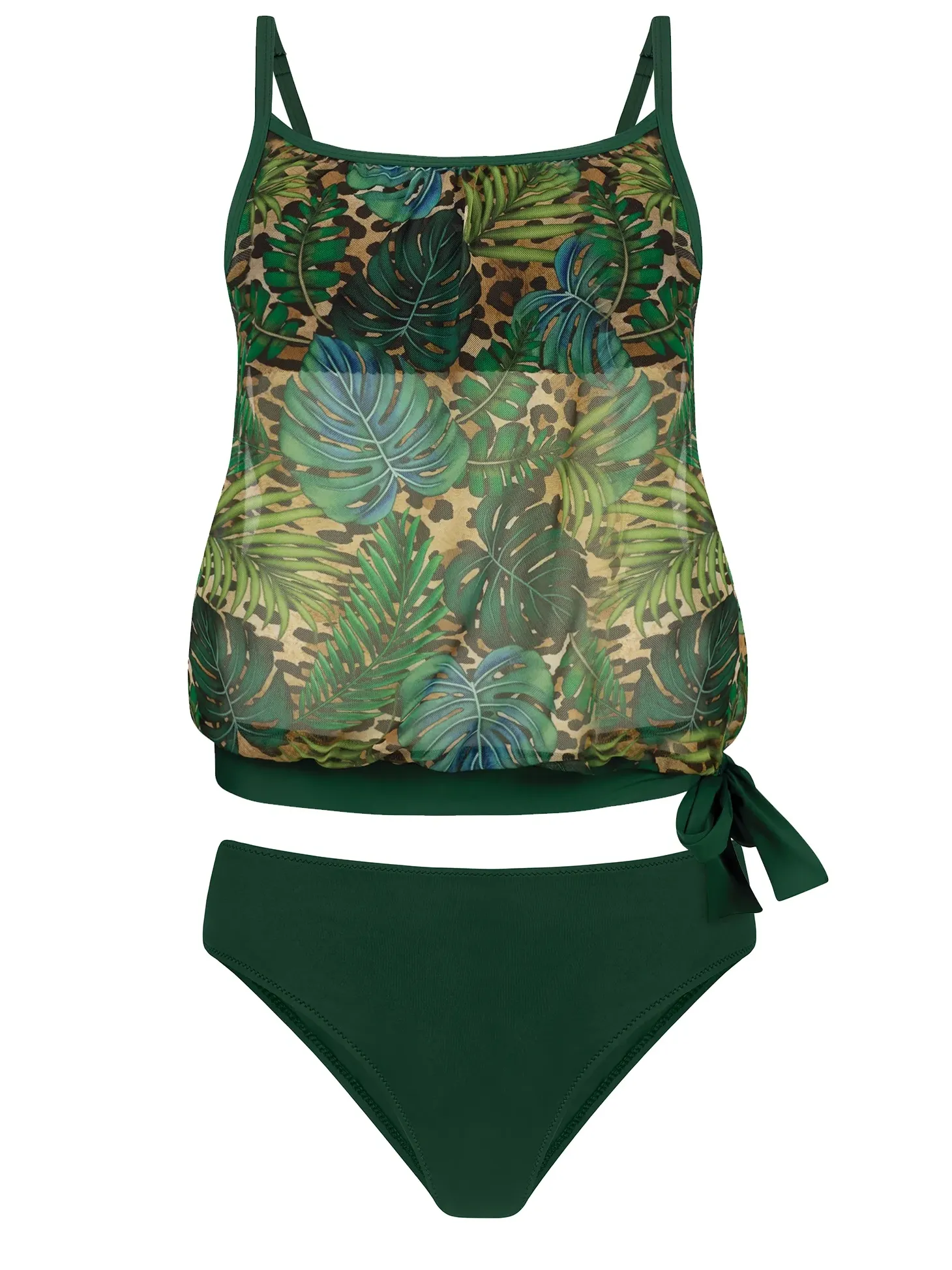 Strój kąpielowy Tankini plus-size F229/908 komplet