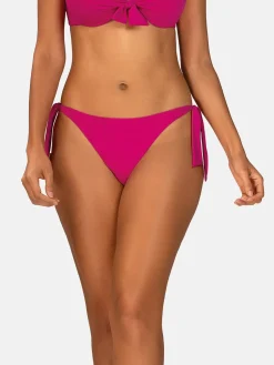 Tanga - różowe figi kąpielowe damskie FD17F/919