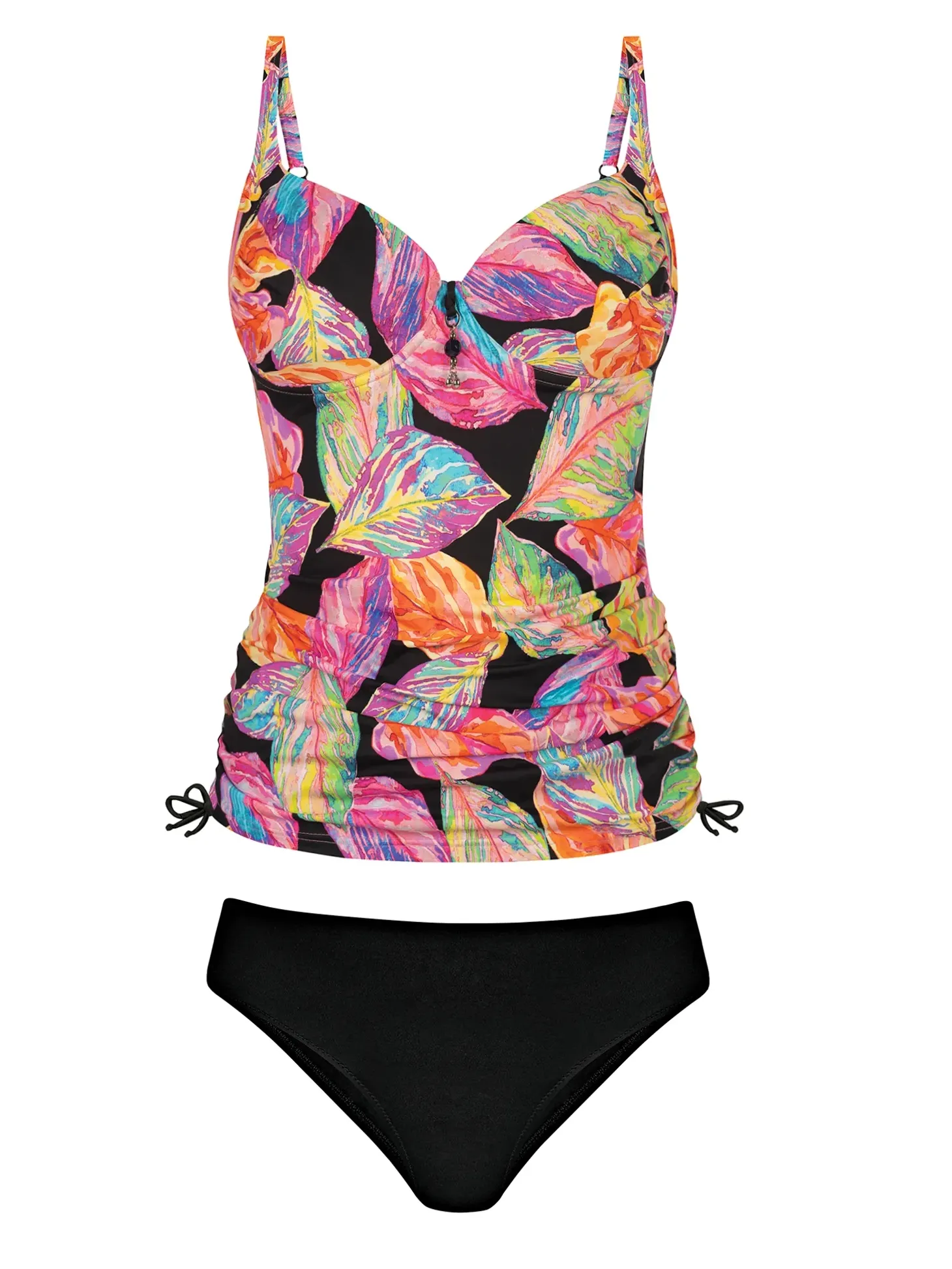 Tankini kąpielowe na duży biust F38/902 komplet