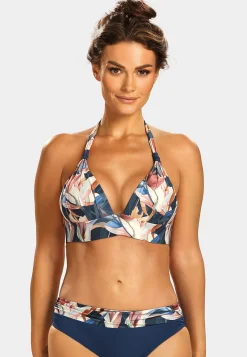 Wiązana góra bikini p-up FG161/892 kwiat Magnolii