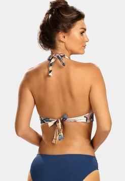 Wiązana góra bikini p-up FG161/892 kwiat Magnolii