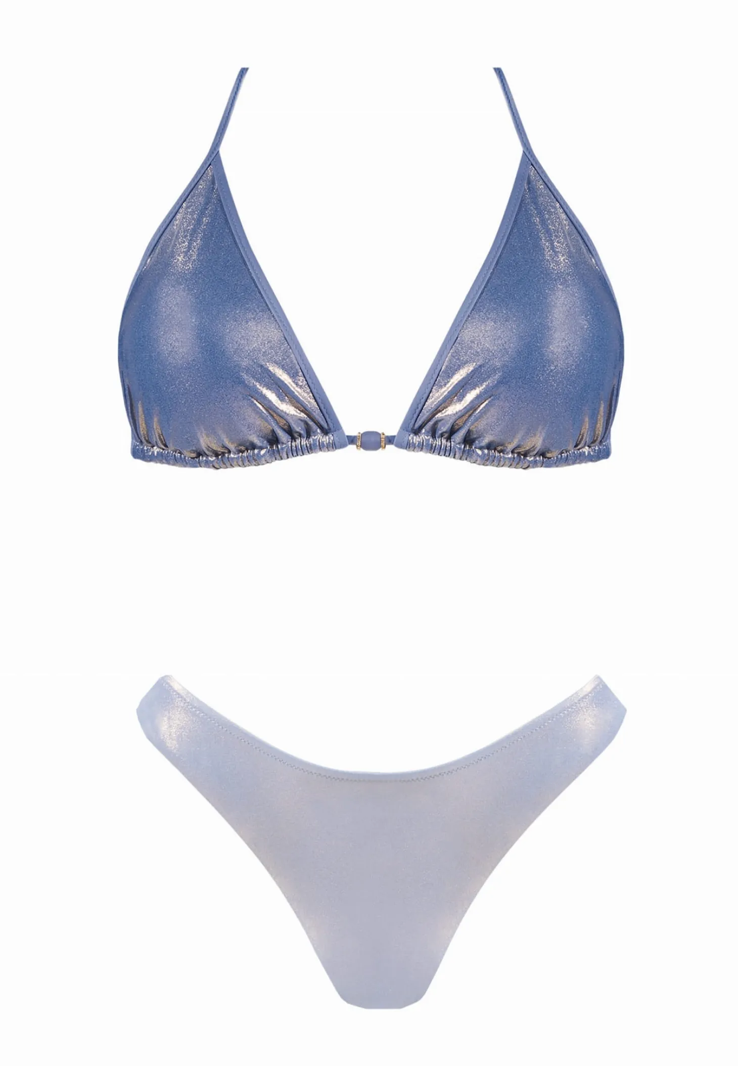 Wiązana góra od bikini pastelowy fiolet FG144/832A