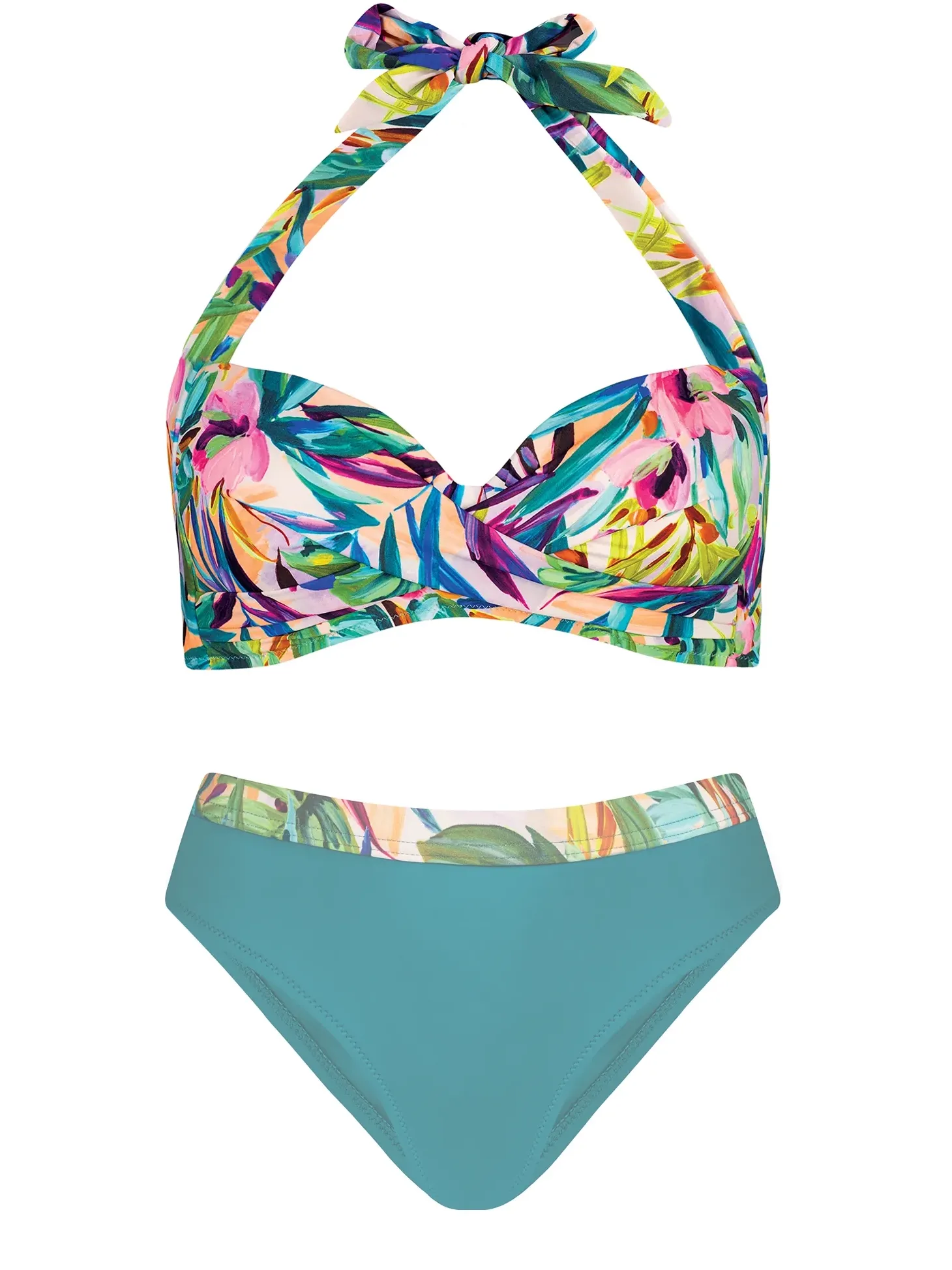 Wiązana góra od bikini push-up FG20A/904 Tropical