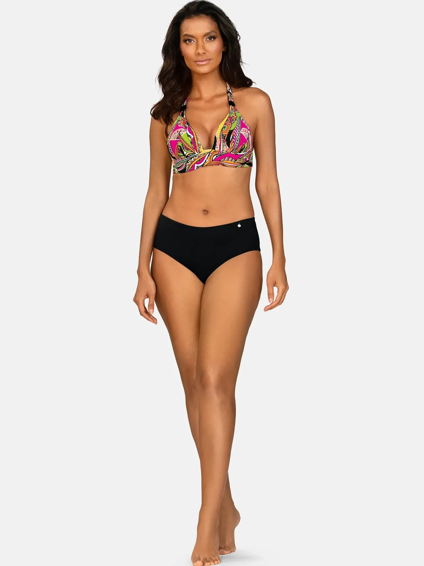 Wiązany biustonosz kąpielowy z push-up FG161/929P