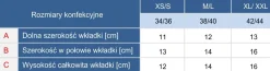 Wkładki do biustonoszy i topów - czarne WK1/509