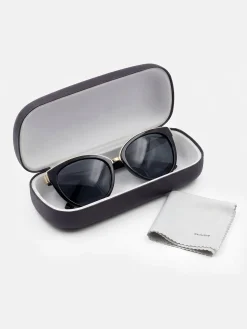 Zestaw | Damskie okulary Cat Eye w stylu Guess