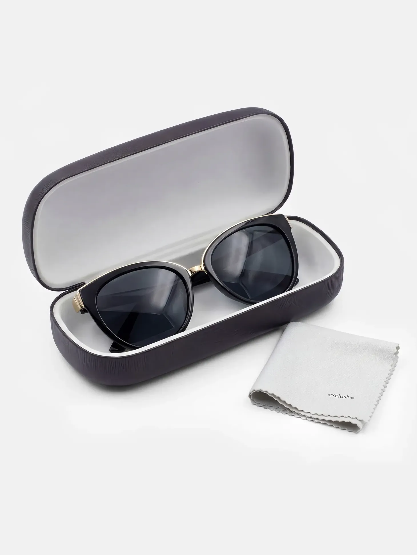 Zestaw | Damskie okulary Cat Eye w stylu Guess