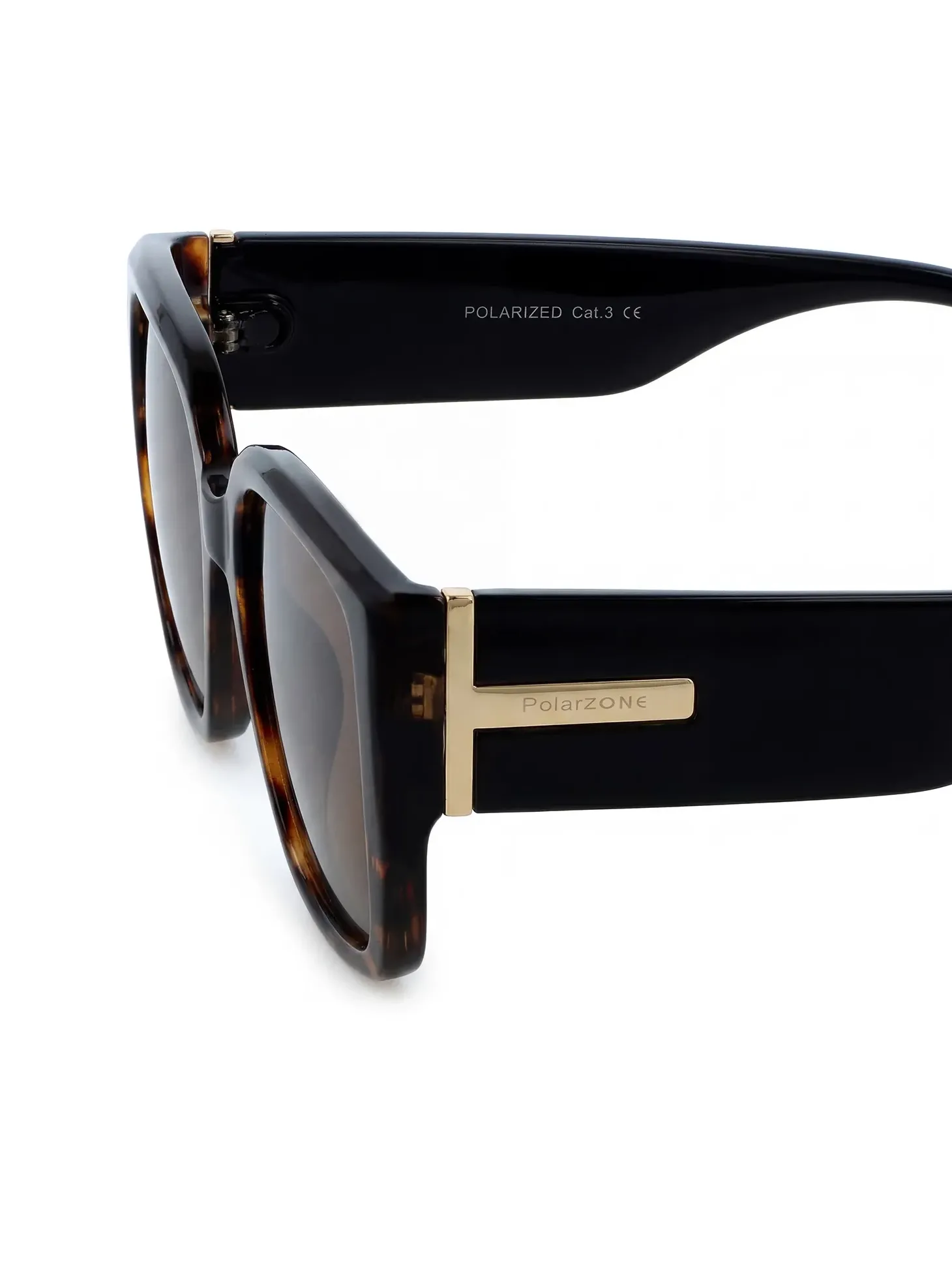 Zestaw | Damskie okulary z polaryzacją Amber Noir