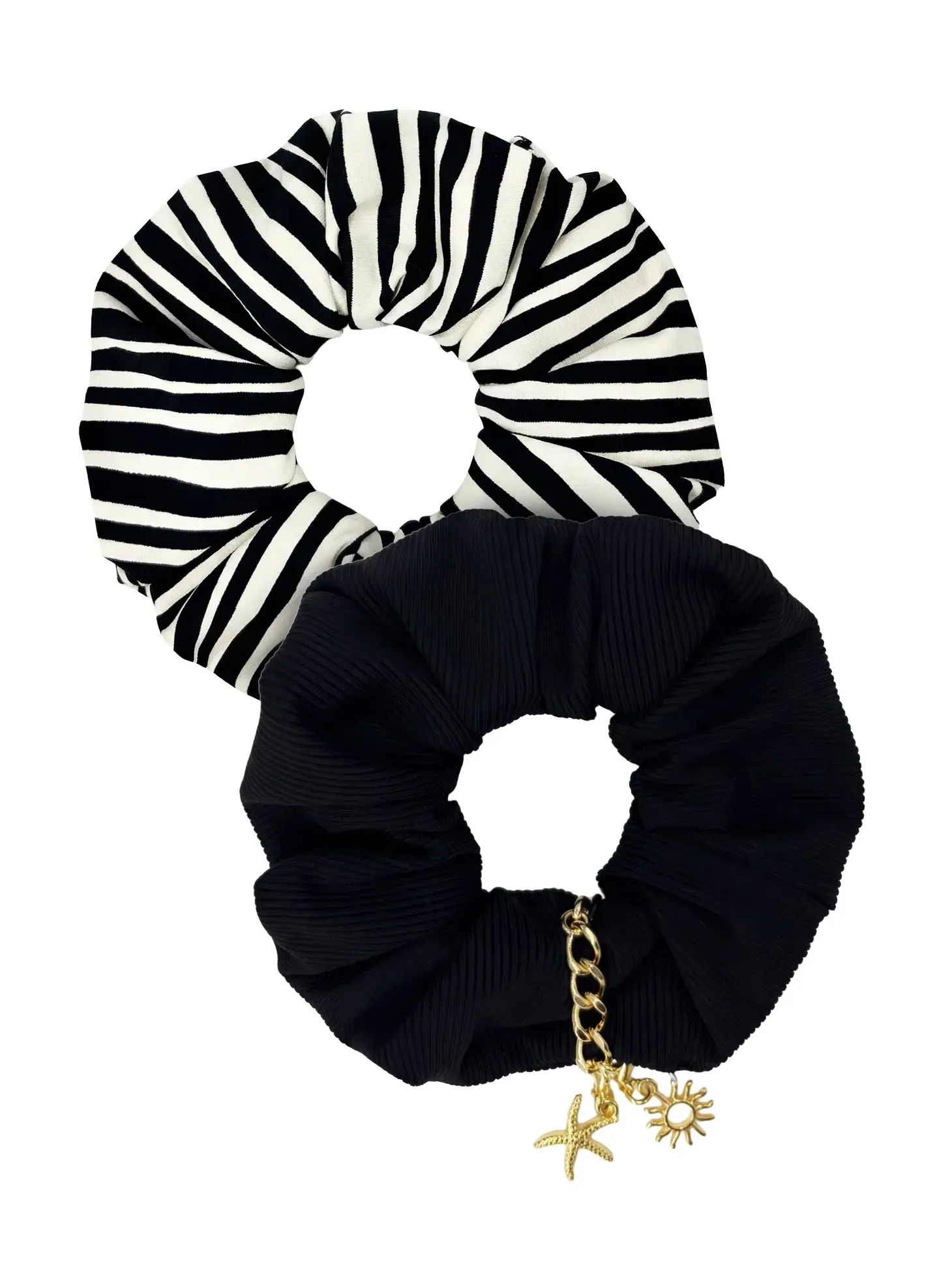 Zestaw 2 gumek do włosów Scrunchie ZG03/932