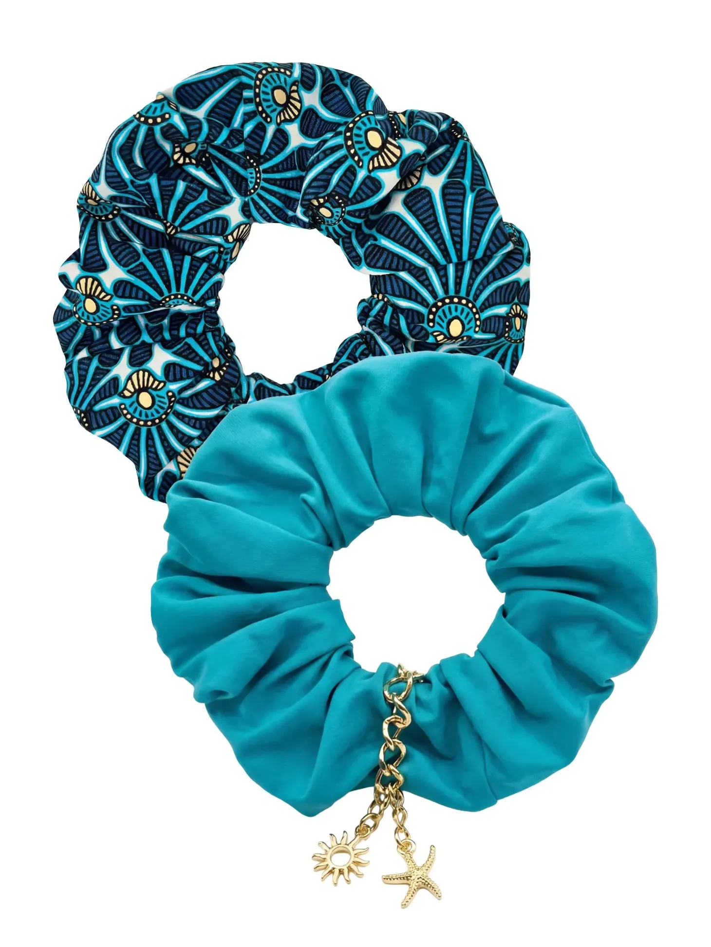 Zestaw 2 gumek do włosów Scrunchie ZG03/922