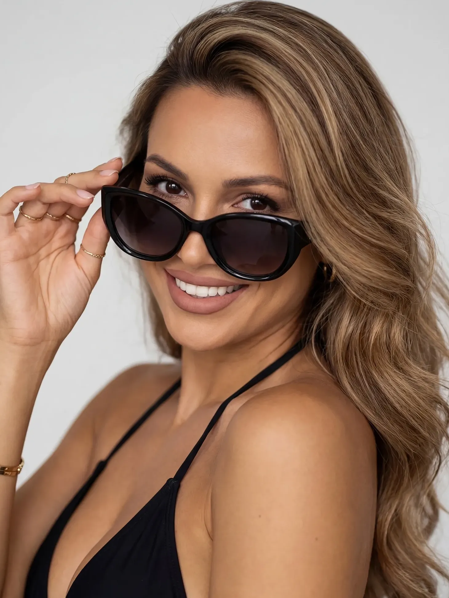 Zestaw | Okulary przeciwsłoneczne Vivienne Luxe LV