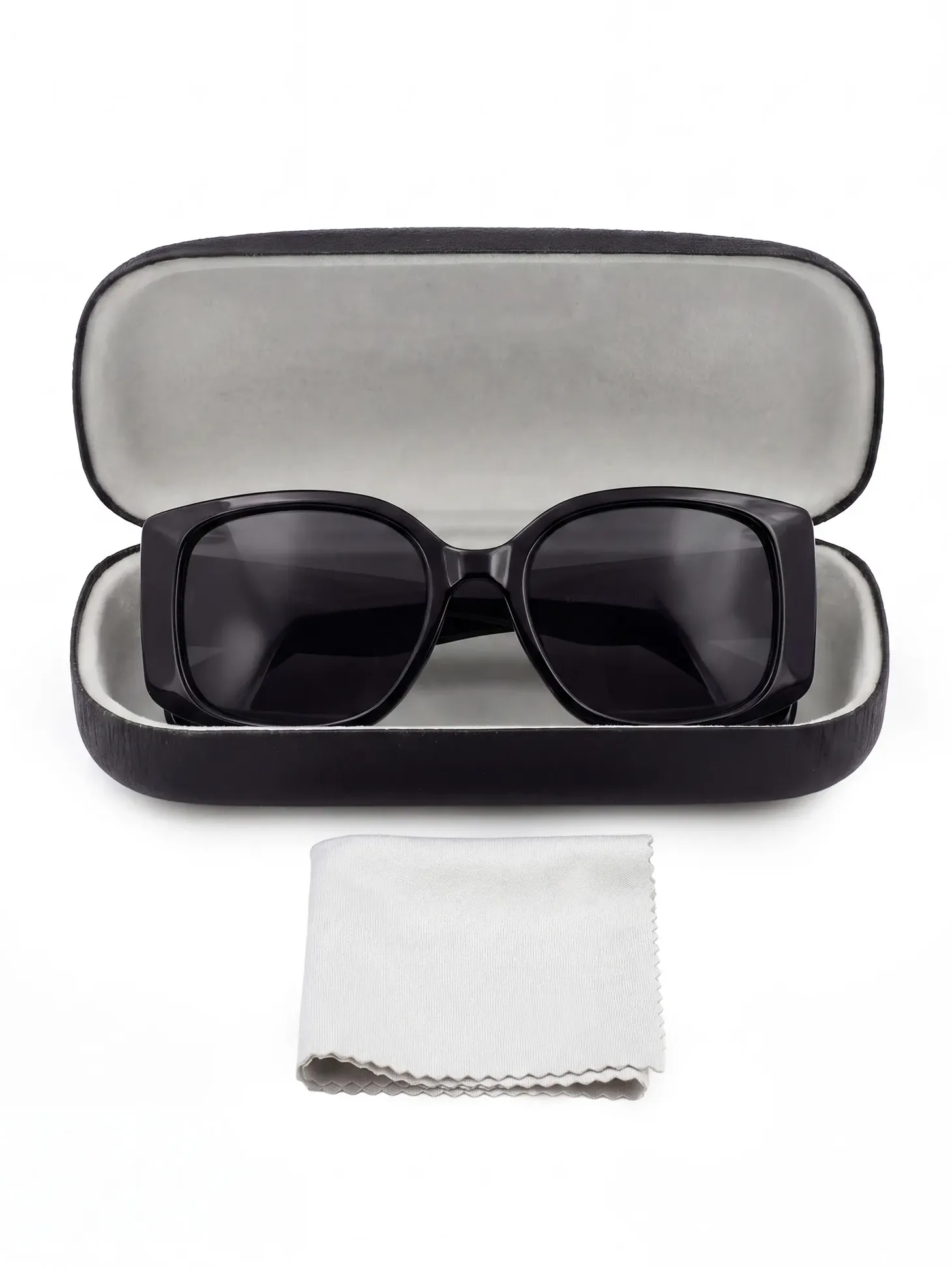 Zestaw | Okulary przeciwsłoneczne Bella Black GG